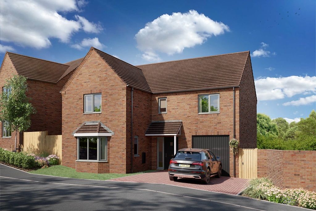 New home, 4 bed detached house for sale in "The Dunham Plot 12" at