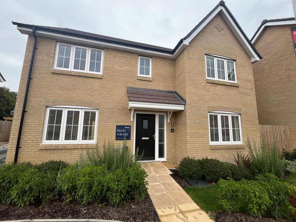 New home, 4 bed detached house for sale in Oundle Road, Alwalton