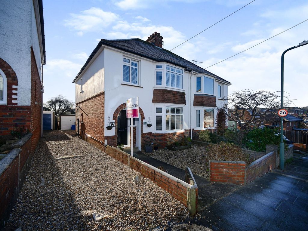 3 bed semidetached house for sale in Downsview Road, Portslade