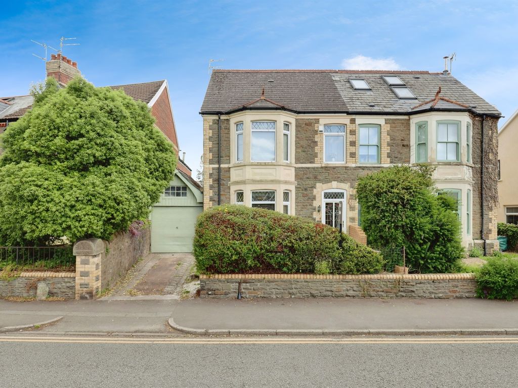 5 bed semidetached house for sale in Merthyr Road, Whitchurch, Cardiff