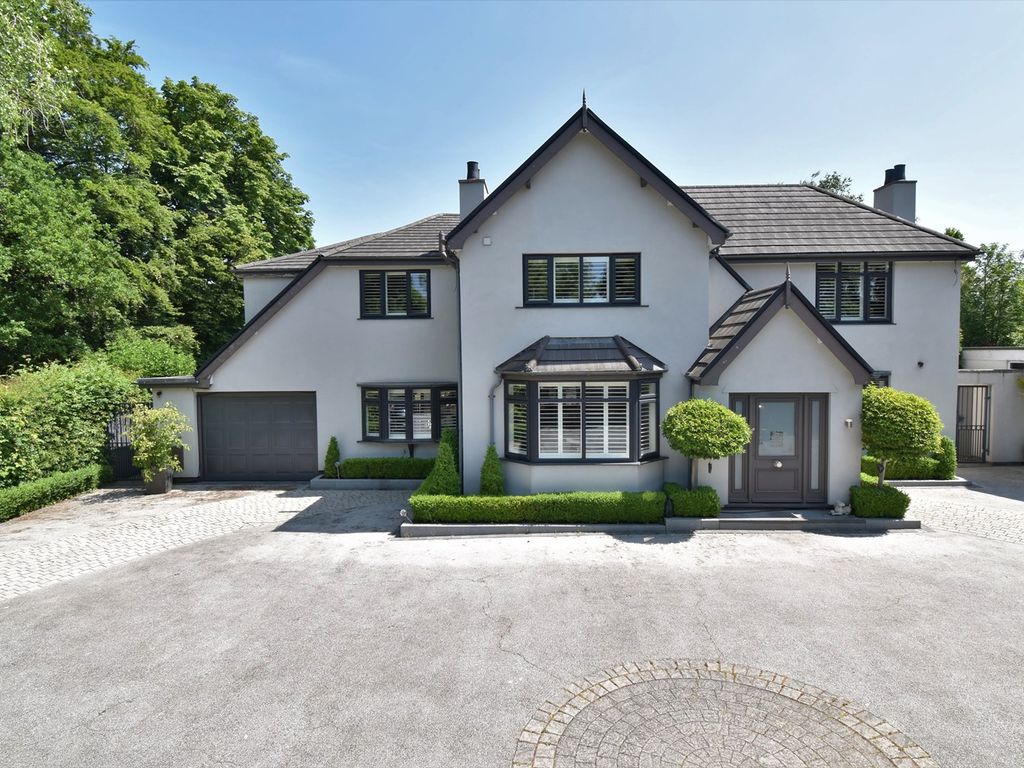4 bed detached house for sale in Chelford Road, Alderley Edge SK9, £