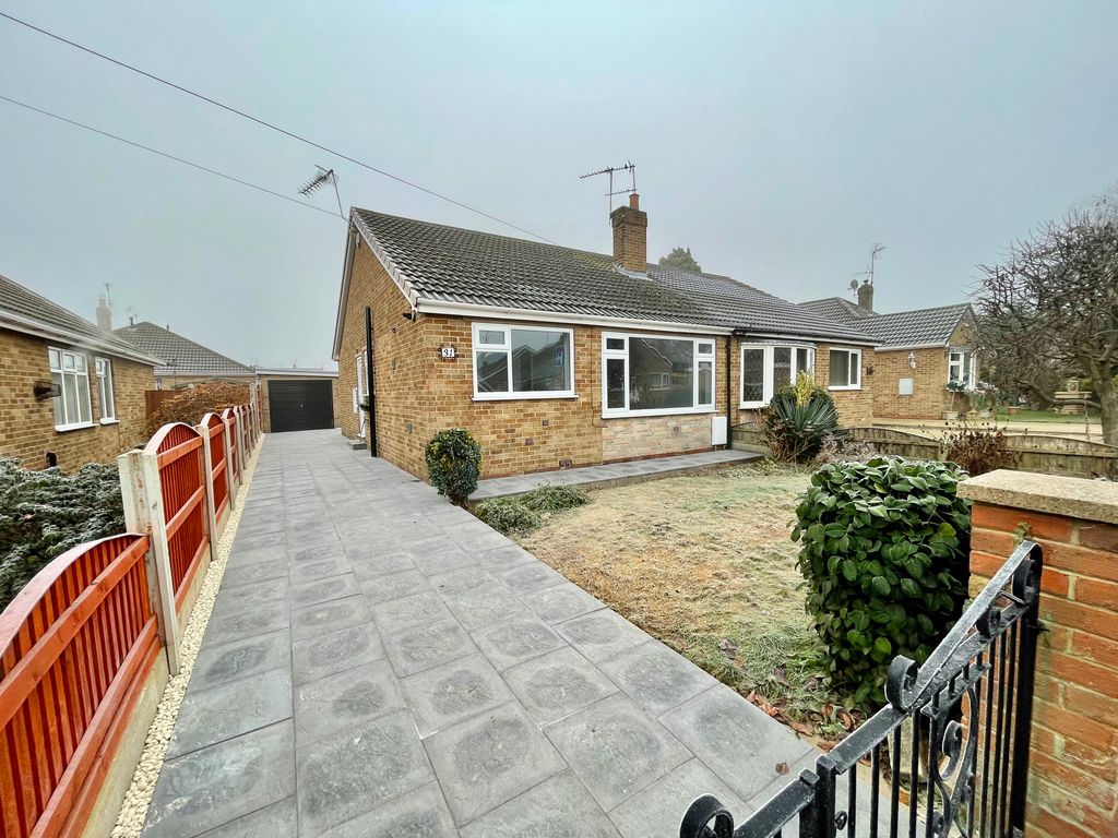 2 bed semidetached bungalow for sale in Windam Drive, Barnby Dun