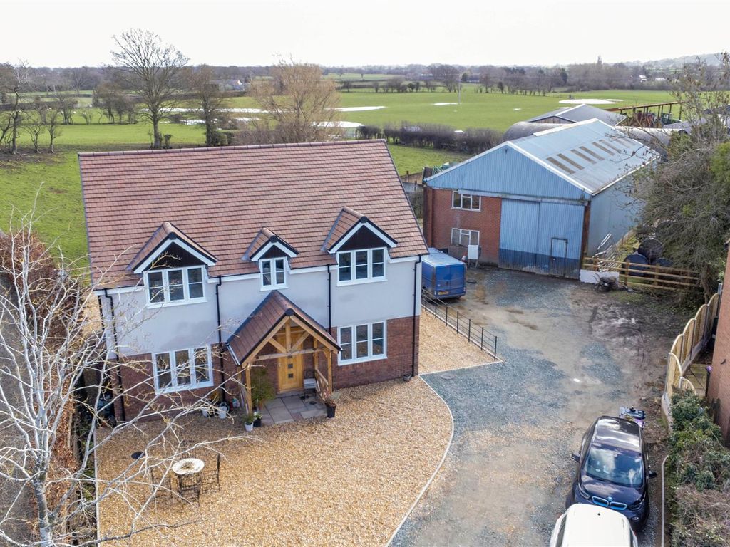 4 bed detached house for sale in Marche Lane, Halfway House, Shrewsbury