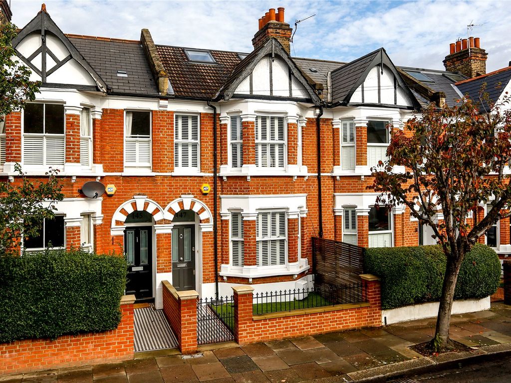 4 bed terraced house for sale in Ravensbury Road, London SW18, £