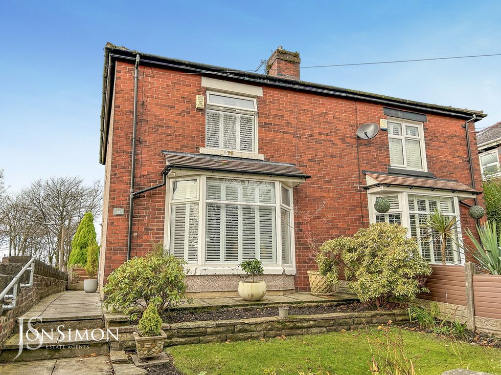 3 bed semidetached house for sale in Milner Avenue, Walmersley, Bury