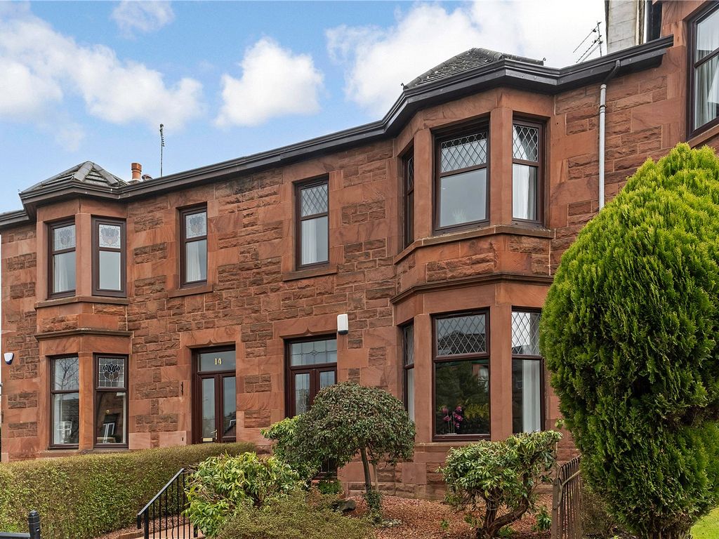 3 bed terraced house for sale in Lockerbie Avenue, Newlands, Glasgow