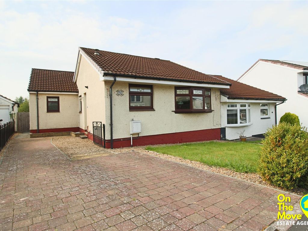 2 bed semidetached bungalow for sale in Kirkton Crescent, Coatbridge