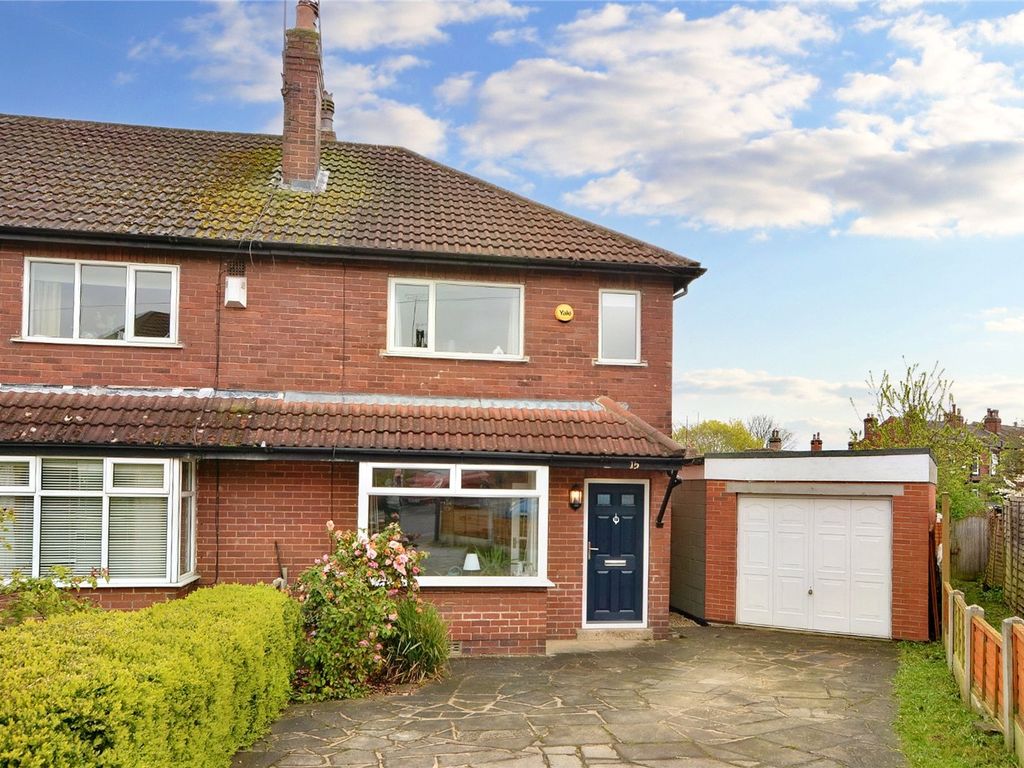 2 bed semidetached house for sale in Springfield Walk, Horsforth, Leeds, West Yorkshire LS18