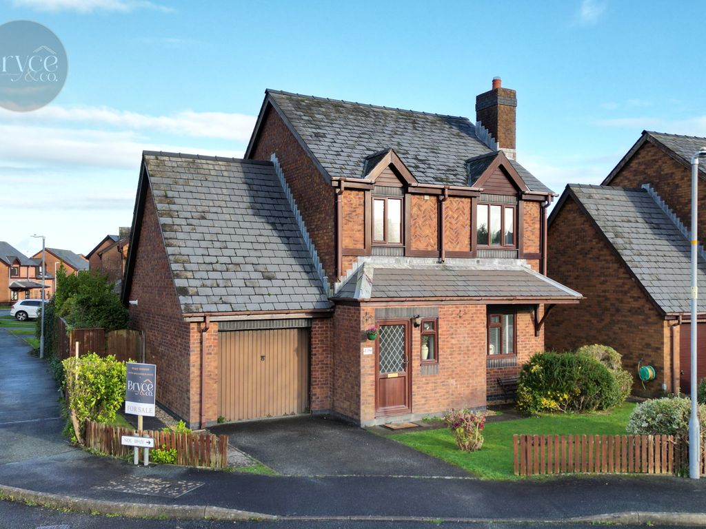 4 bed detached house for sale in Tudor Gardens, Merlins Bridge