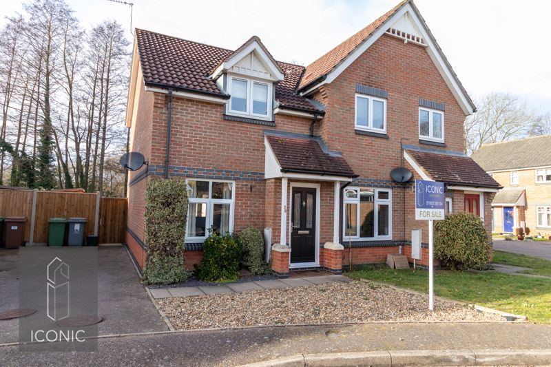 2 bed semidetached house for sale in Barleyfield Road, Horsford