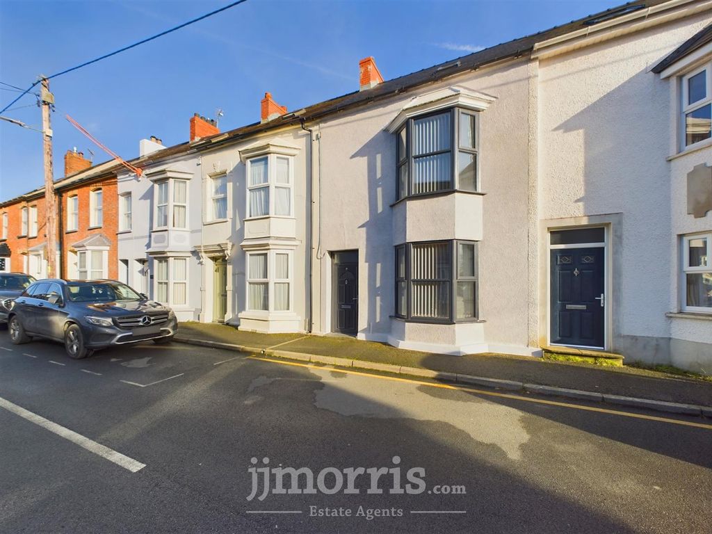4 bed terraced house for sale in Napier Street, Cardigan SA43, £259,950