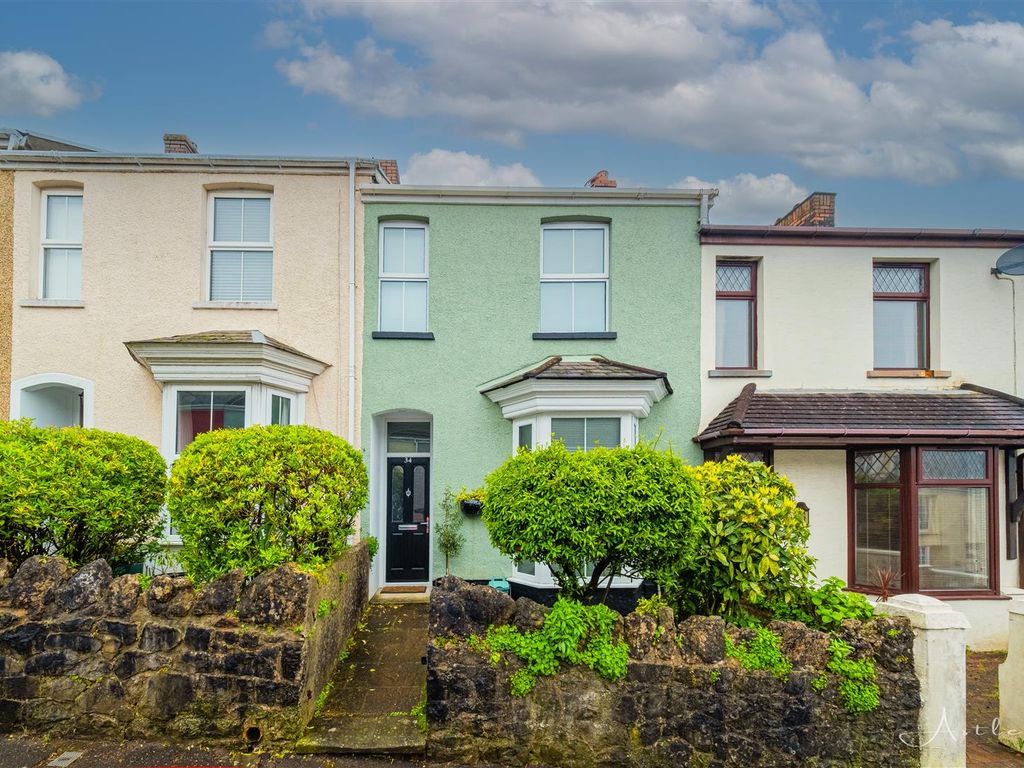 2 bed terraced house for sale in Woodville Road, Mumbles, Swansea SA3
