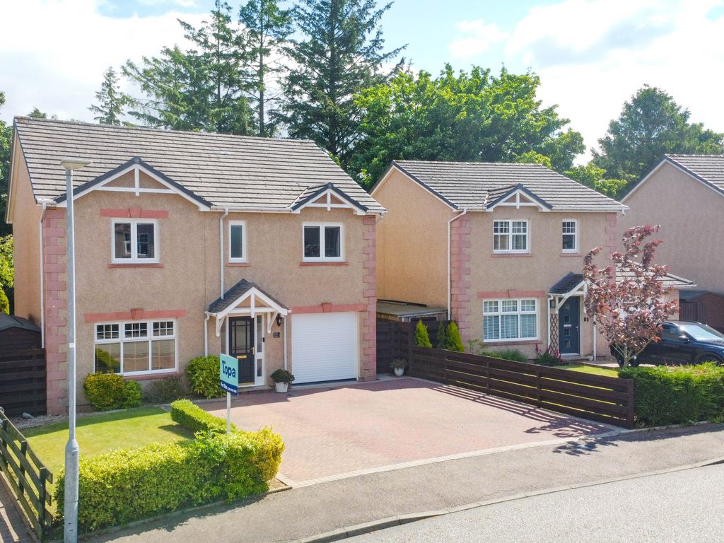 4 bed detached house for sale in Kirkburn, Laurencekirk AB30, £300,000