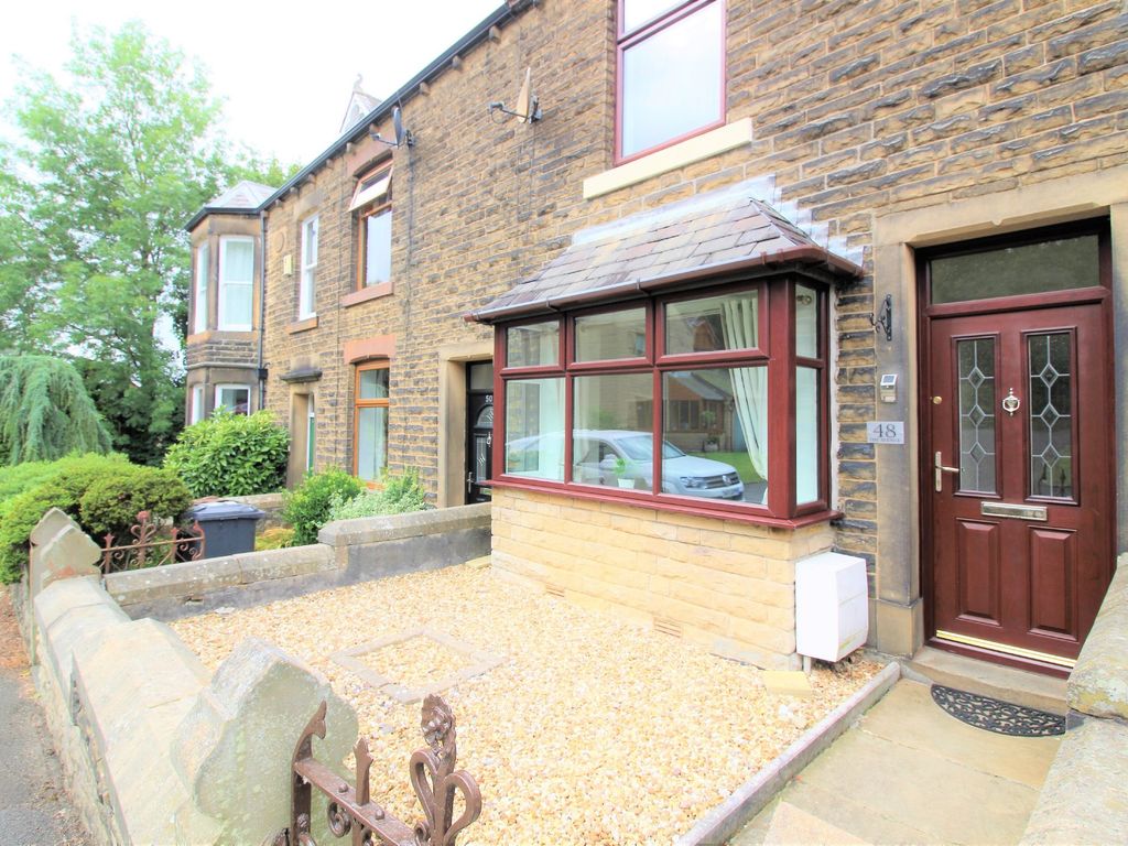 3 bed terraced house for sale in The Avenue, Hadfield, Glossop SK13