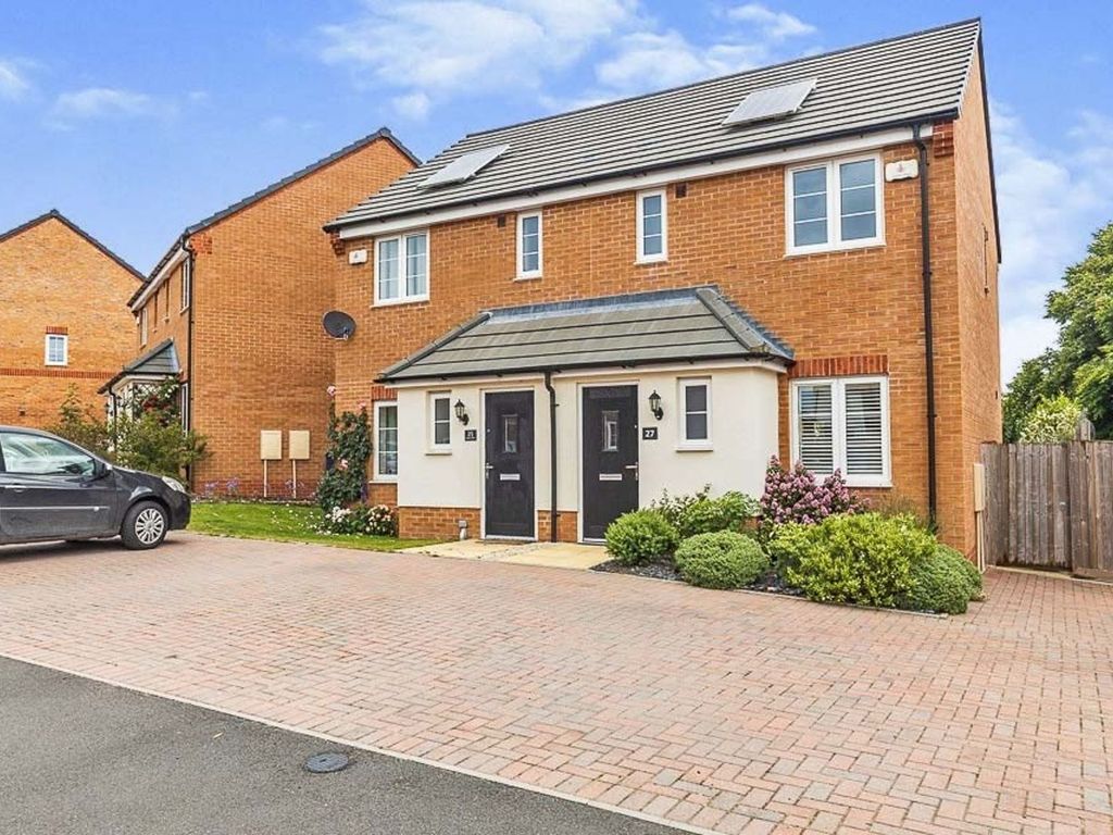 2 bed semidetached house for sale in Langley Grove, Tewkesbury GL20, £