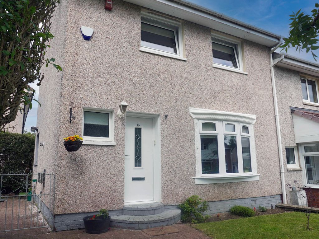 2 bed end terrace house for sale in Somerville Drive, The Murray, East Kilbride G75, £125,000