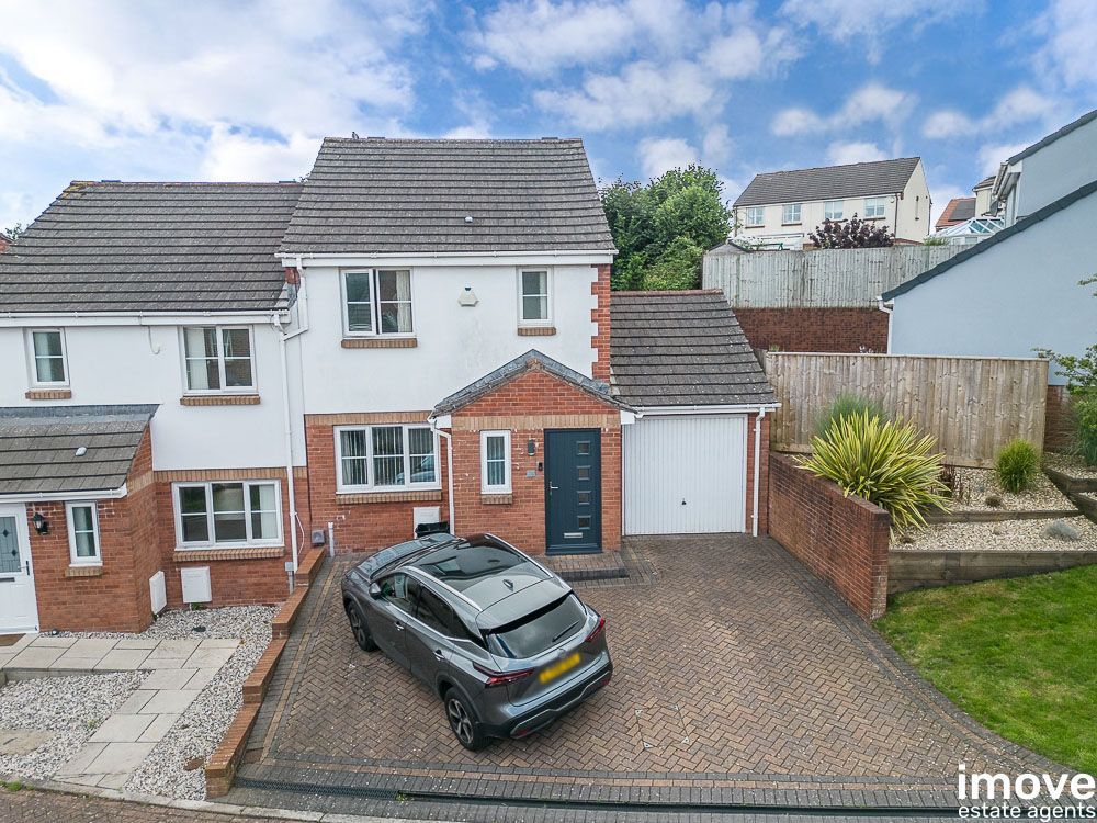 3 bed semidetached house for sale in Pitcairn Crescent, Torquay TQ2