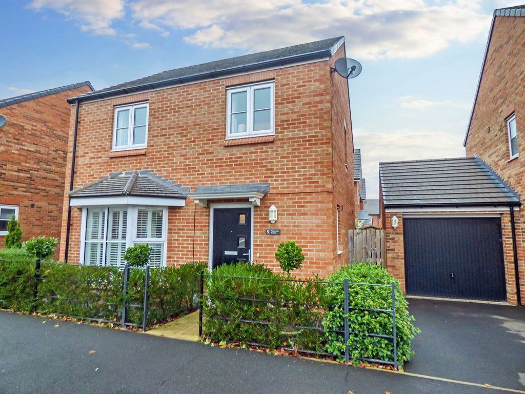 3 bed detached house for sale in Palmerston Avenue, St. Wood, Morpeth NE61, £290,000