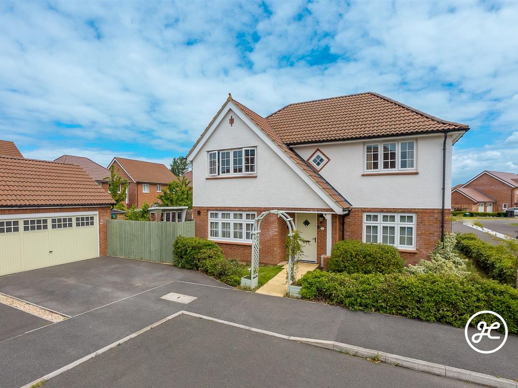 4 bed detached house for sale in Bath Brick Close, Chilton Trinity, Bridgwater TA5, £415,000