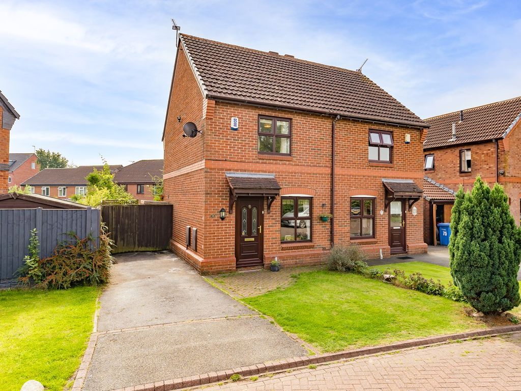 2 bed semidetached house for sale in Wilcote Close, Widnes WA8, £