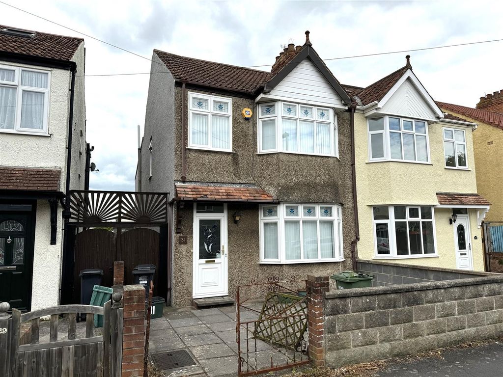 3 bed semidetached house for sale in Totterdown Road, WestonSuper