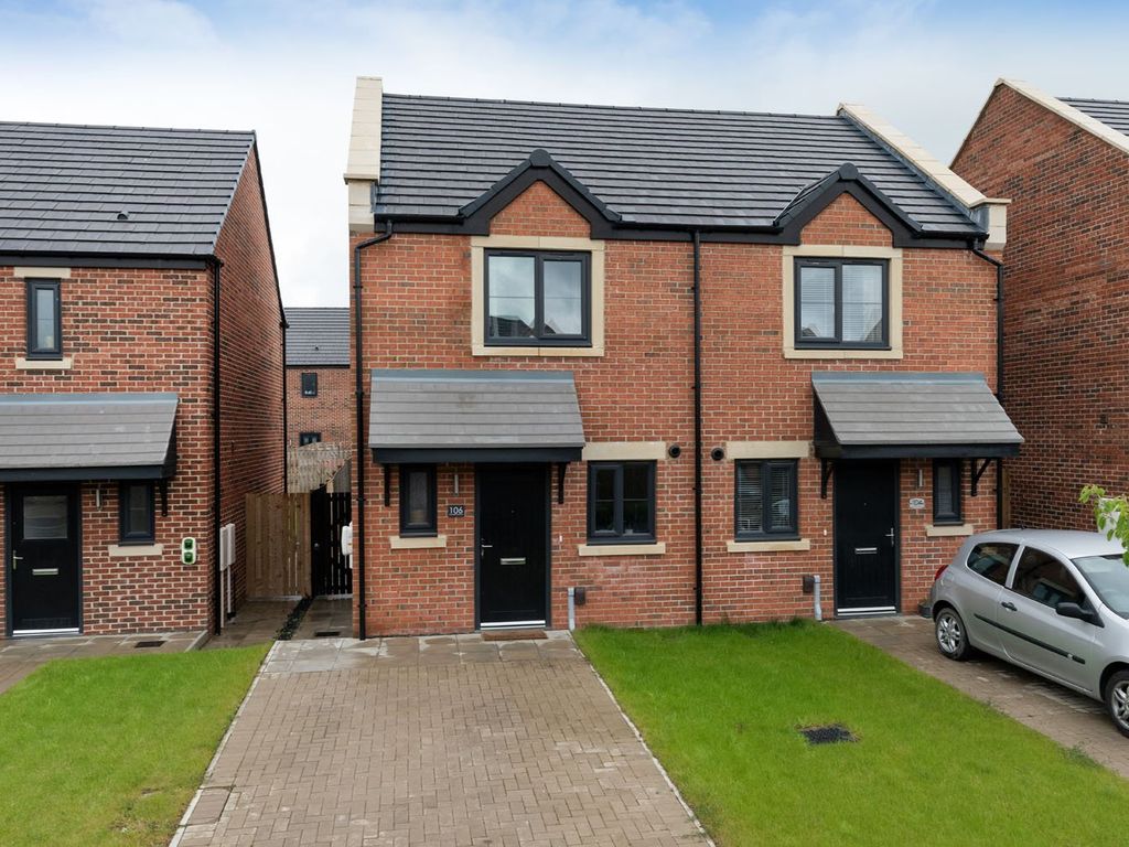 2 bed semidetached house for sale in Broadfield Meadows, Callerton