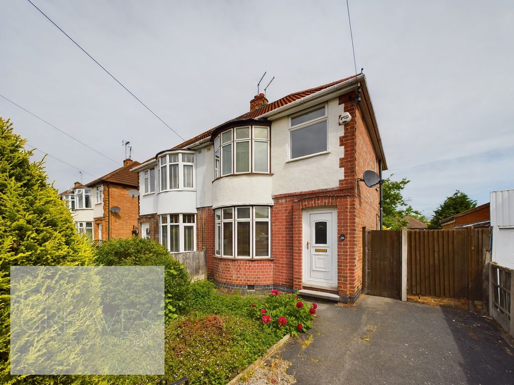 3 bed semidetached house for sale in Foxhill Road, Carlton, Nottingham