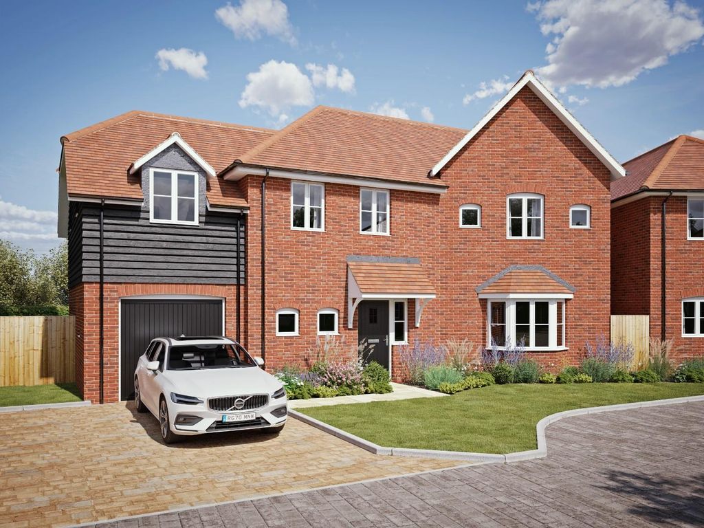 New home, 4 bed detached house for sale in Grange Road, Netley Abbey