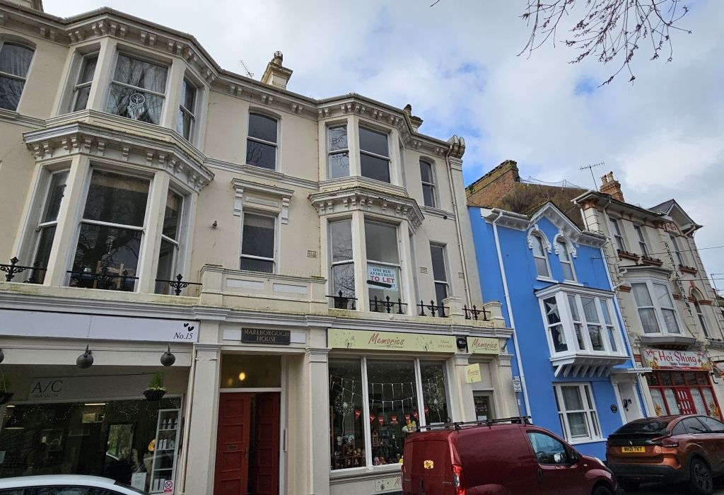 1 bed flat to rent in Marlborough House, 15 Brunswick Place, Dawlish