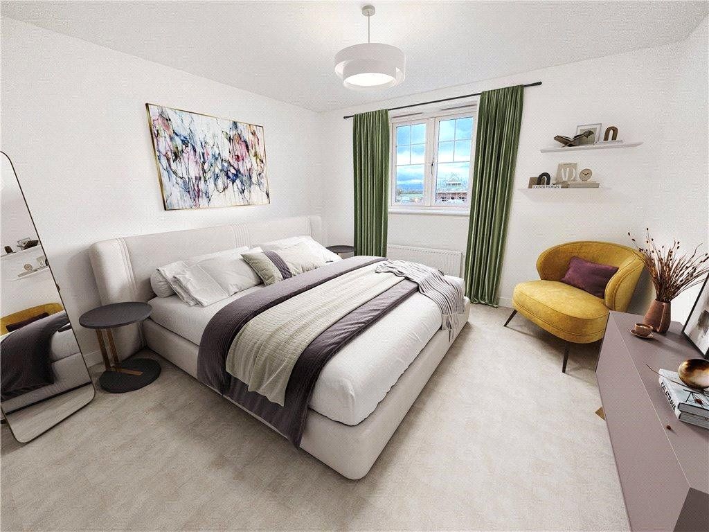 New home, 1 bed flat for sale in Alma Place, Holmewood, Chesterfield