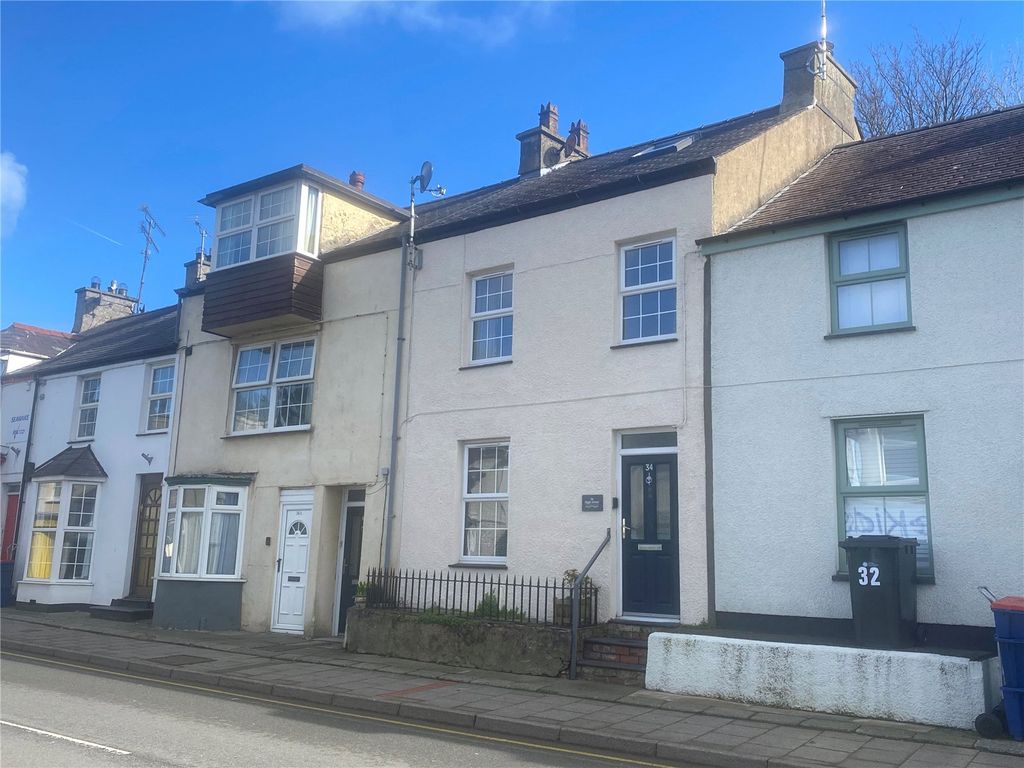 3 bed terraced house for sale in High Street, Menai Bridge, Sir Ynys