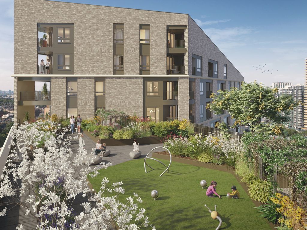 New home, 1 bed flat for sale in Silver Road, Lewisham SE13, £425,000