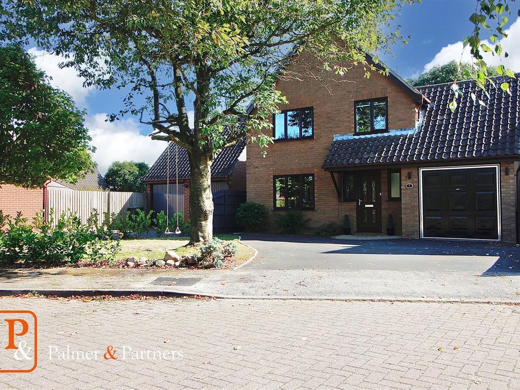4 bed detached house for sale in Nelson Close, Ashbocking, Ipswich IP6
