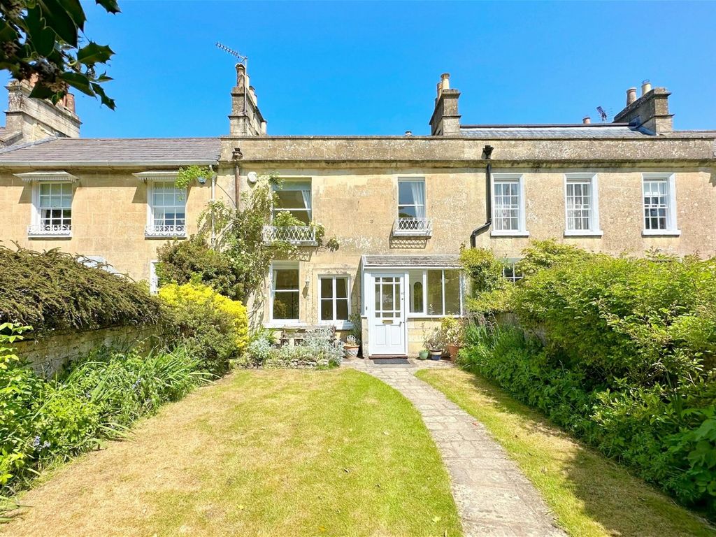 2 bed terraced house for sale in Church Road, Combe Down, Bath BA2, £