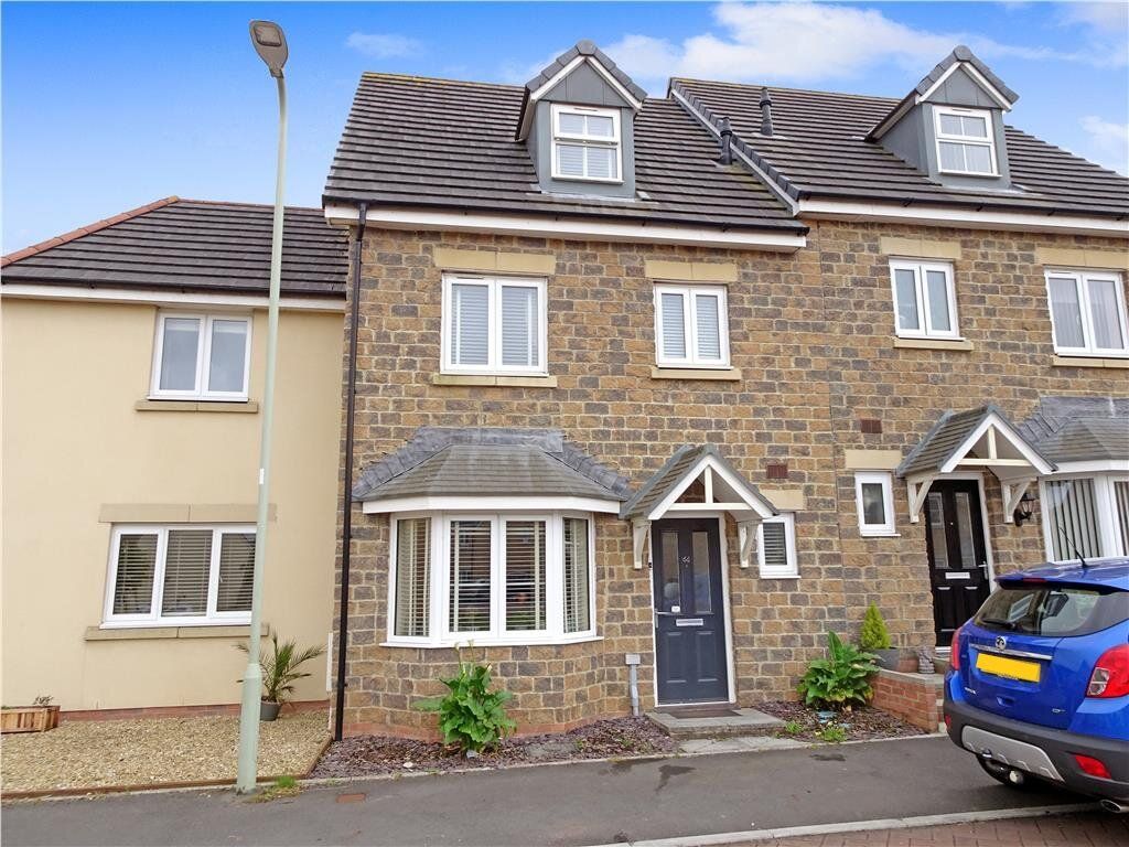 4 bed terraced house for sale in Cilgant Y Lein, Pyle CF33 Zoopla