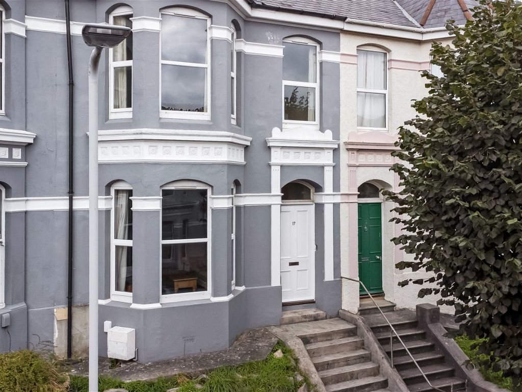 3 bed terraced house for sale in Salisbury Road, Plymouth PL4, £225,000