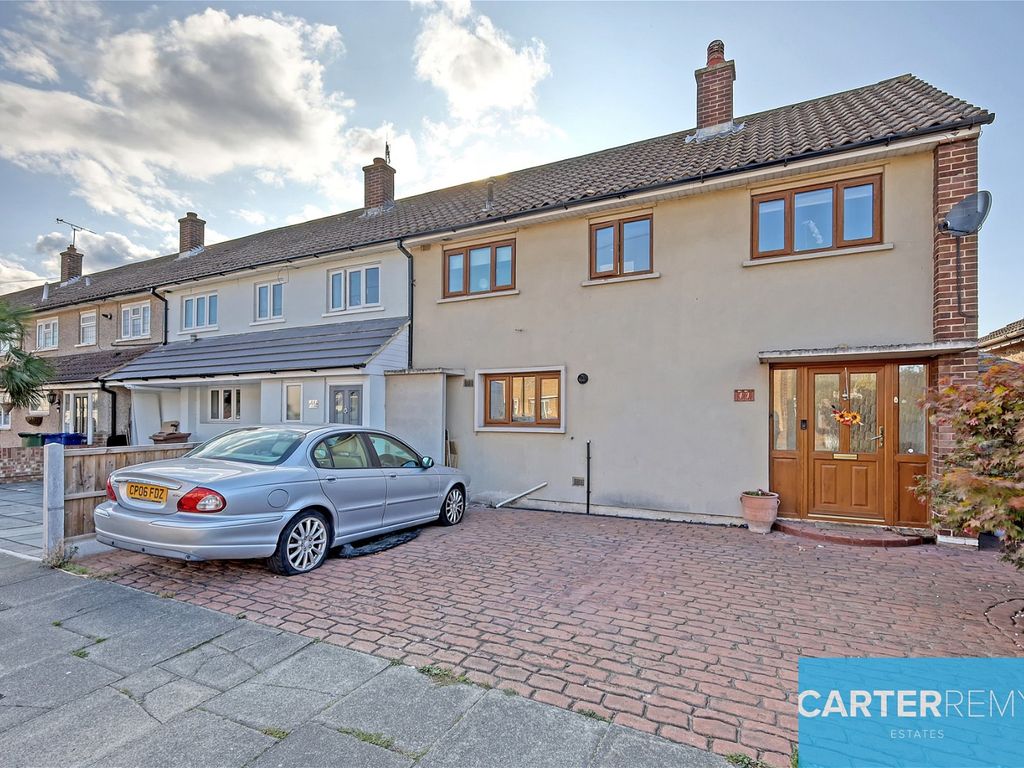 3 bed end terrace house for sale in Goddard Road, Grays RM16, £370,000