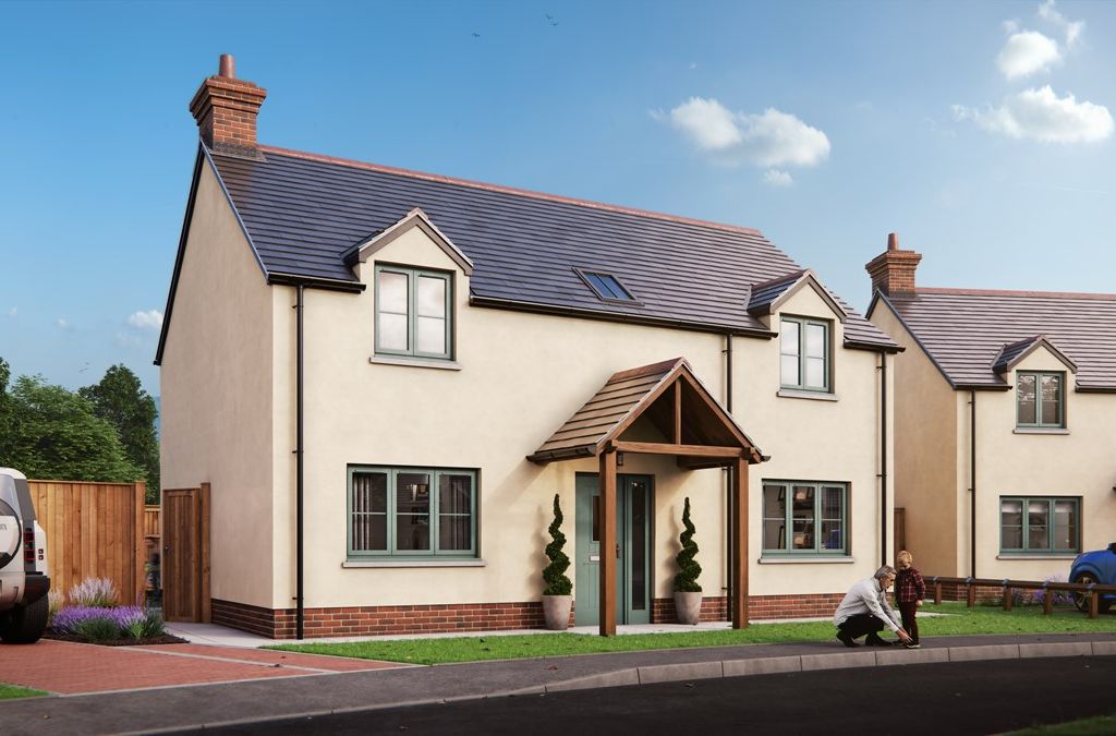 New home, 3 bed detached house for sale in Golwg Y Gloch, Rosebush SA66