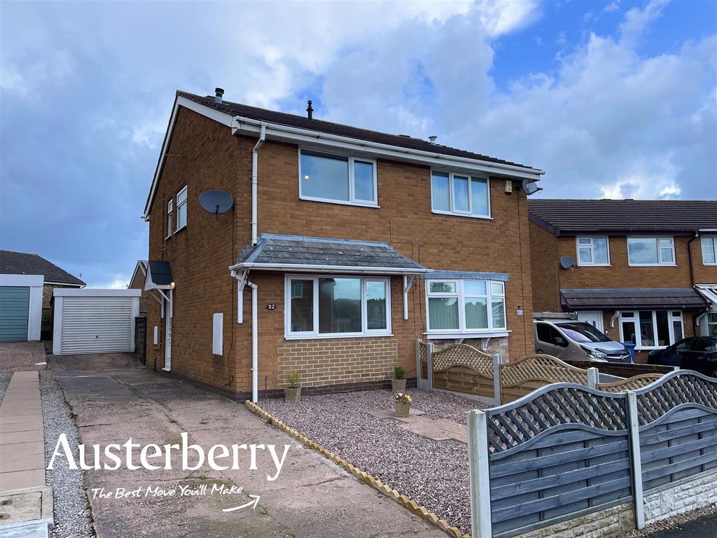 2 bed semidetached house for sale in Gawsworth Close, Adderley Green