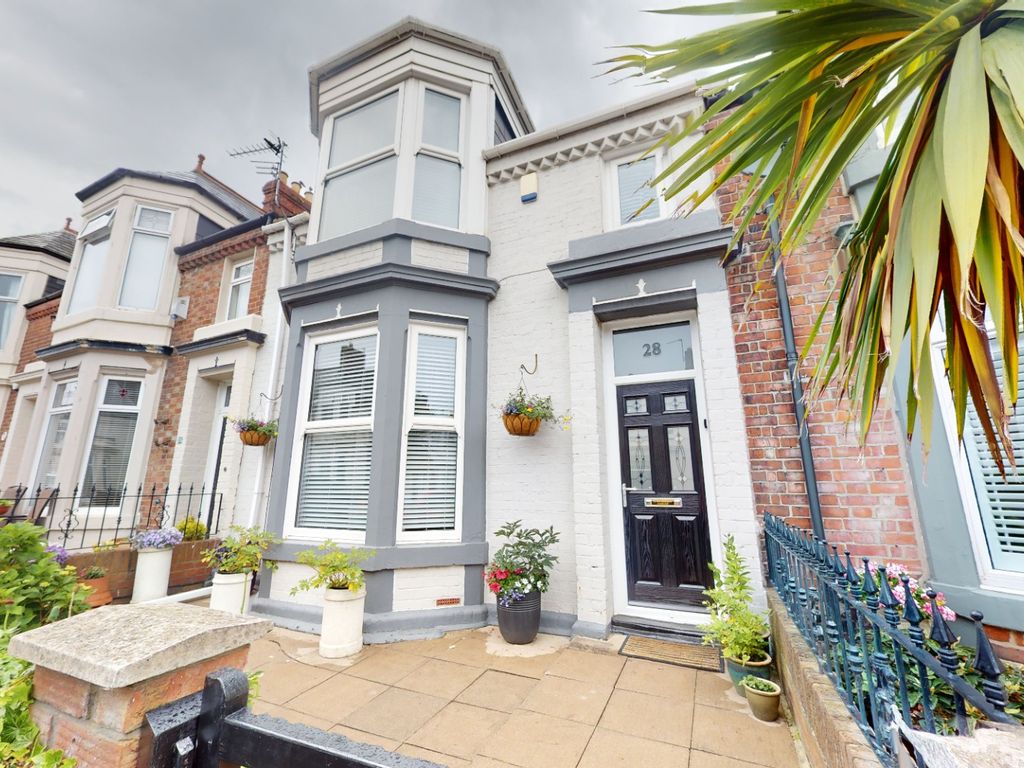 3 bed terraced house for sale in Marine Approach, South Shields NE33, £