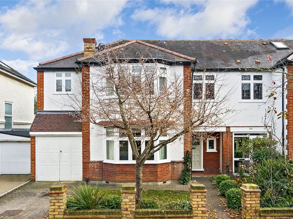 4 bed semidetached house for sale in Taylor Avenue, Kew, Surrey TW9