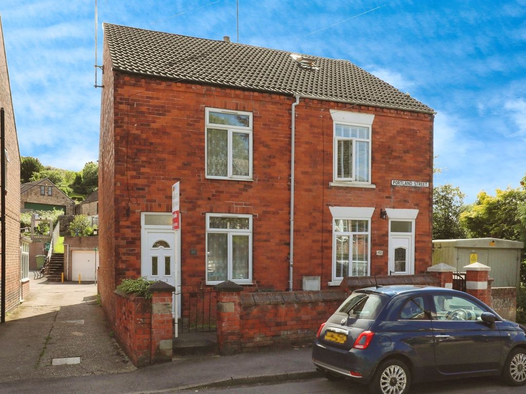 3 bed semidetached house for sale in Portland Street, Whitwell, Worksop S80, £110,000 Zoopla
