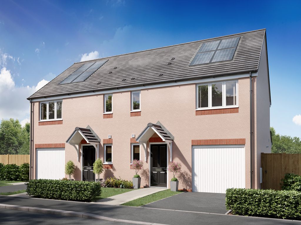 New home, 3 bed semidetached house for sale in "The Newton" at