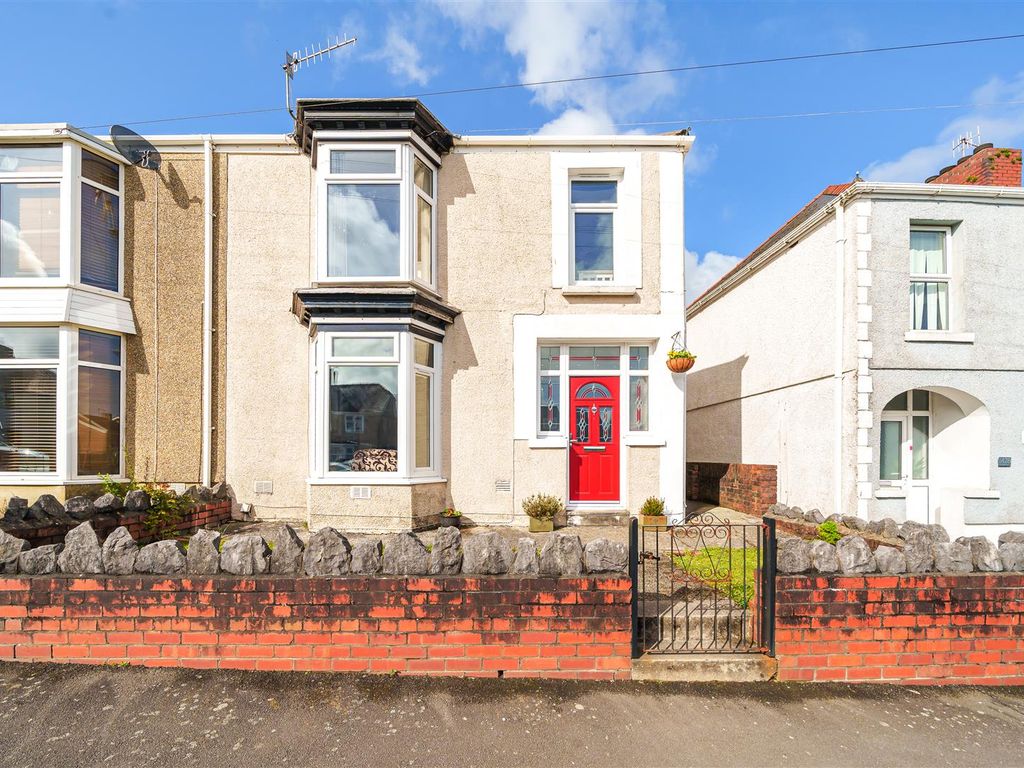 3 bed semidetached house for sale in Middle Road, Gendros, Swansea SA5