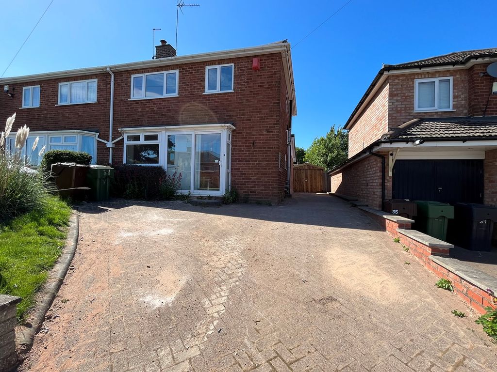 3 bed semidetached house for sale in Hillview Road, Rednal, Birmingham
