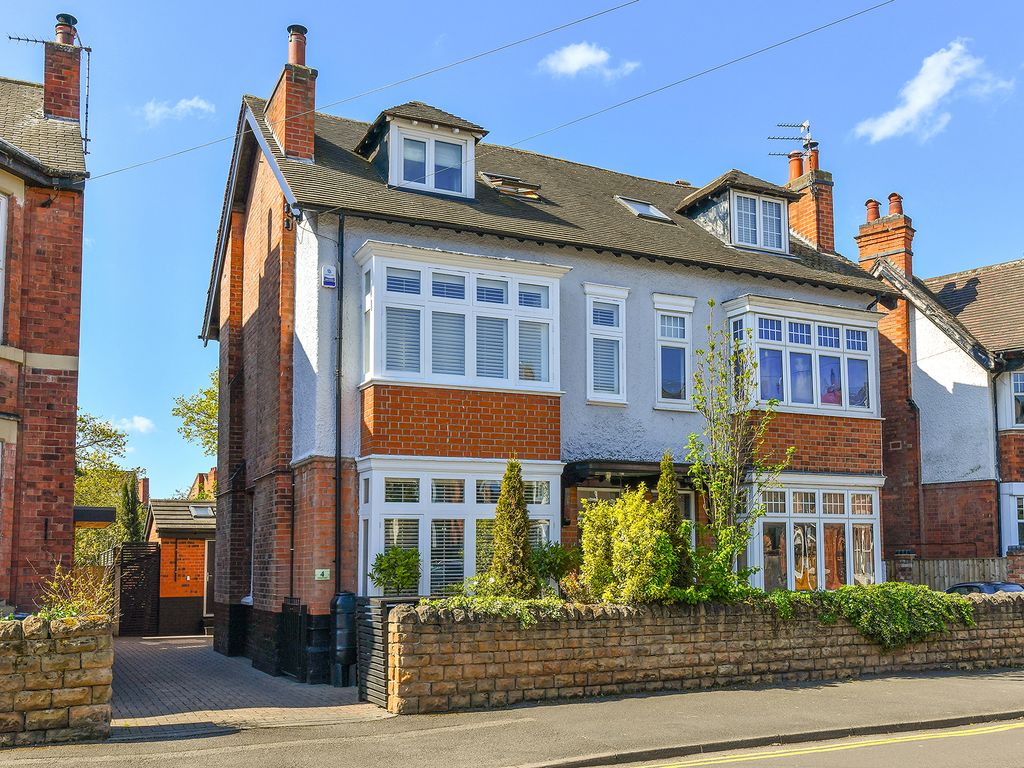 5 bed semidetached house for sale in Rutland Road, West Bridgford