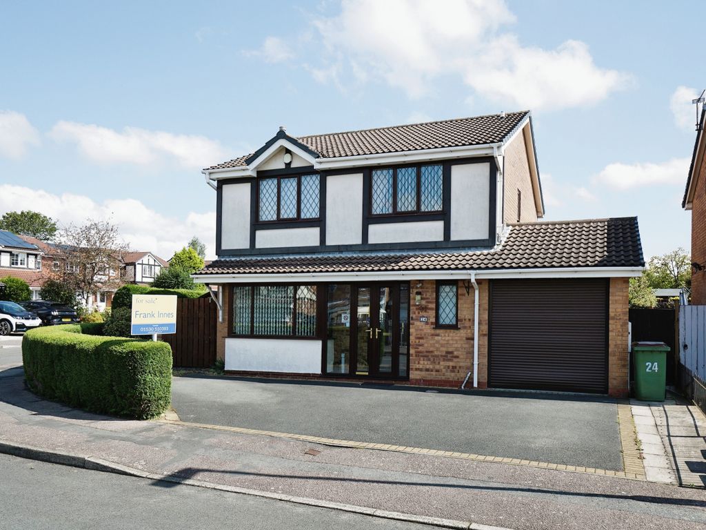 4 bed detached house for sale in Hedge Road, Hugglescote, Coalville