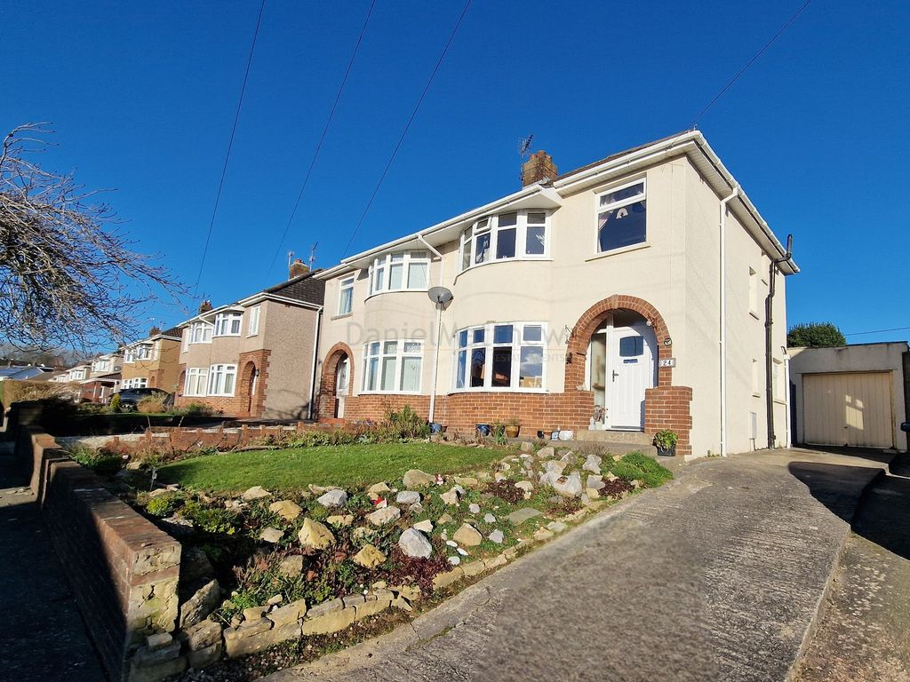 3 bed semidetached house for sale in Parcau Avenue, Bridgend, Bridgend