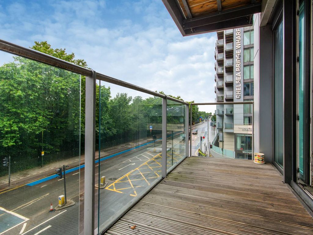 1 bed flat to rent in Chelsea Bridge Wharf, Battersea, London SW11, £