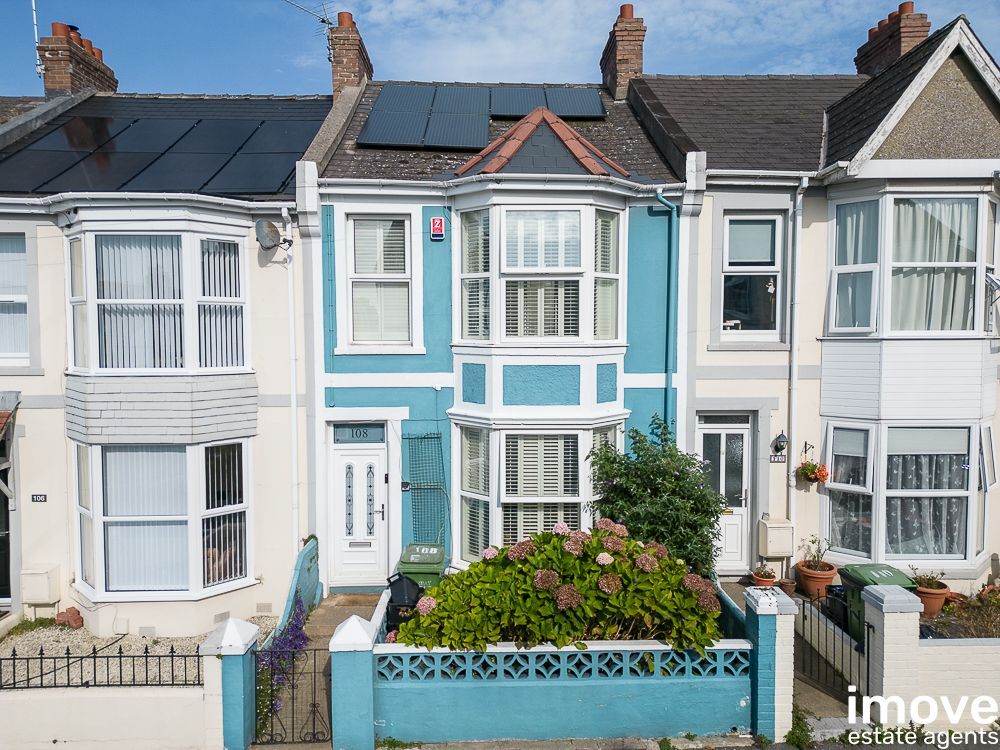 5 bed terraced house for sale in Warbro Road, Torquay TQ1, £340,000